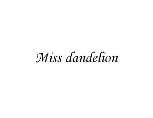 MISSDANDELION