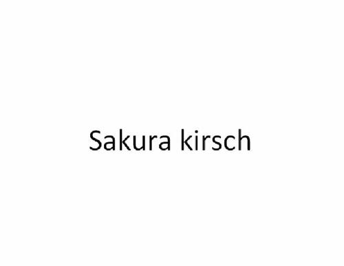 SAKURAKIRSCH