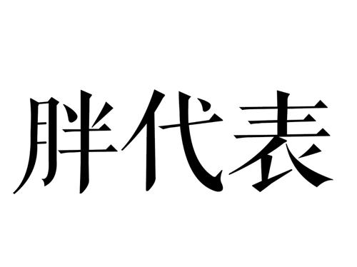 胖代表