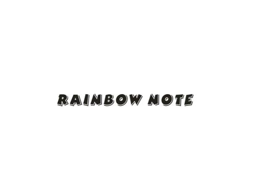 RAINBOWNOTE