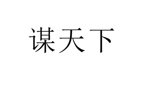 谋天下