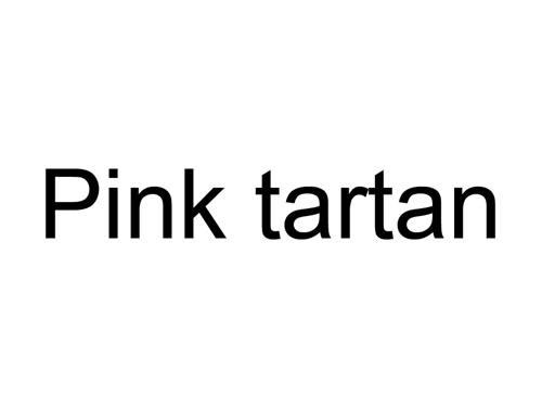 PINKTARTAN