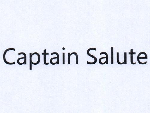 CAPTAIN SALUTE