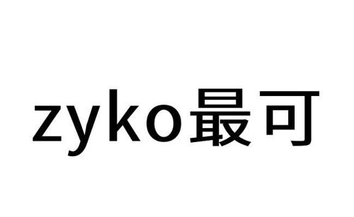 ZYKO 最可