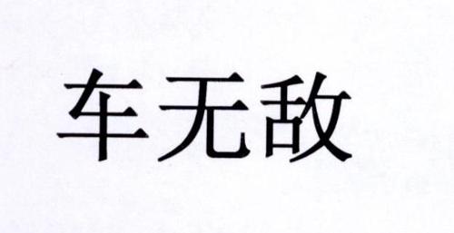 车无敌